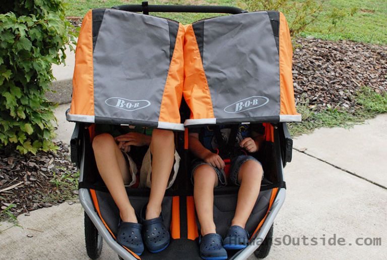 BOB Dualie Stroller Review - Yes, you want one. Here's why: https://wp.me/p5hM3U-V