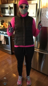 Do not dress like this for winter running